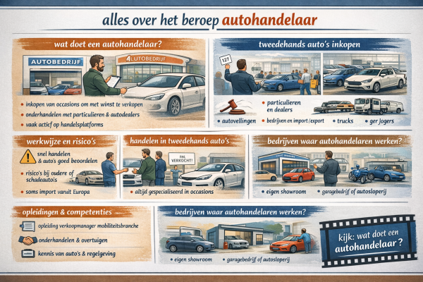 wat doet een autohandelaar